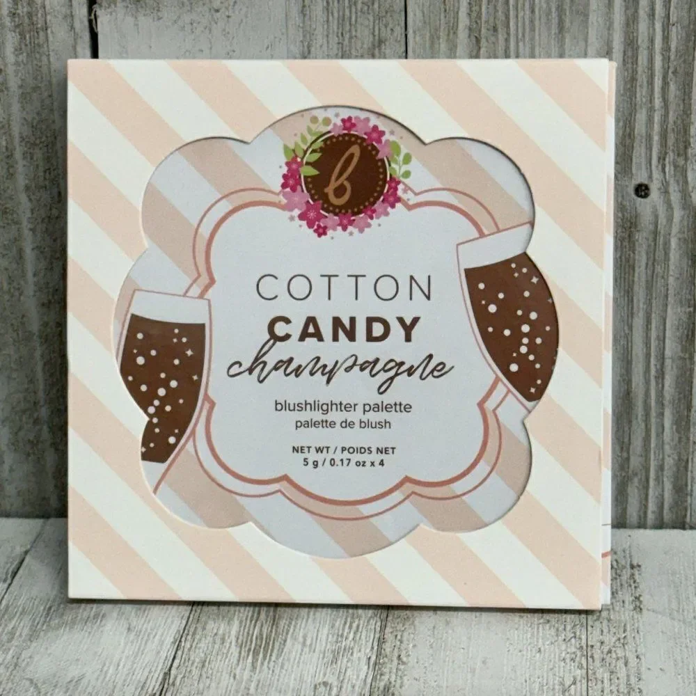 Beauty Bakerie Cotton Candy Champagne Blush highlighter Palette NEW NIP